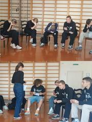 Групповое занятие для несовершеннолетних
